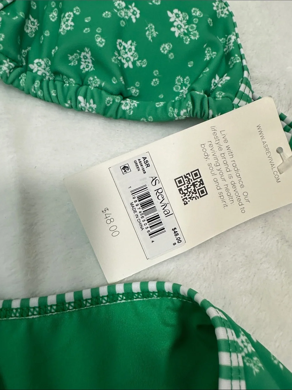 ❤️ NWT Altard State AS Revival Emerakd Tide Bikini - Picture 7 of 7